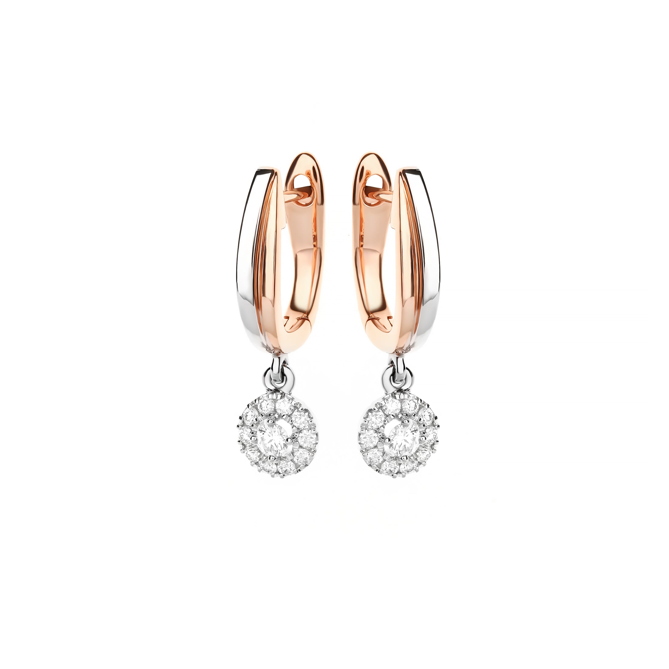 Gempita Set Two Tone Diamond Earrings (P2203140044)
