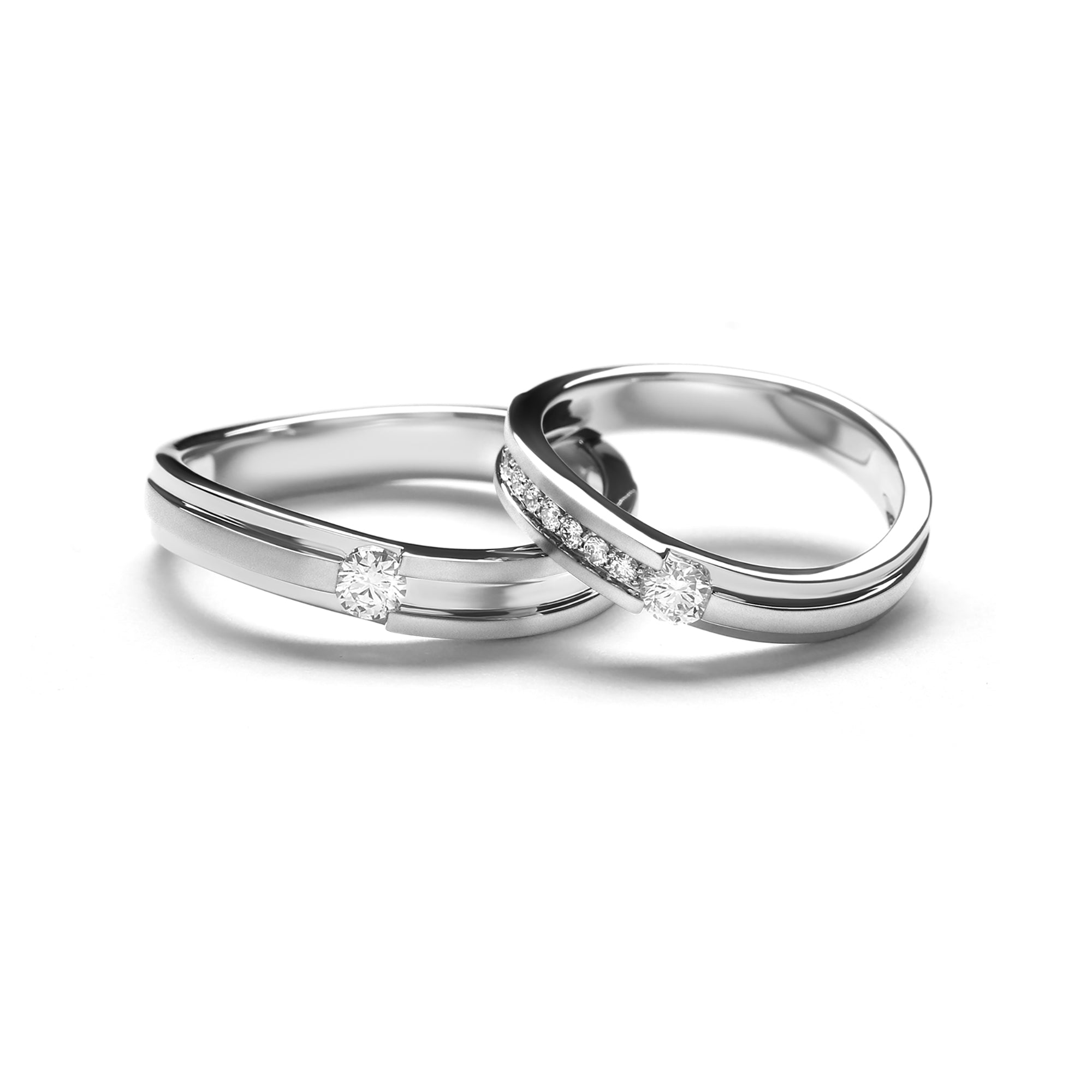 Mala & Malachia Diamond Ring