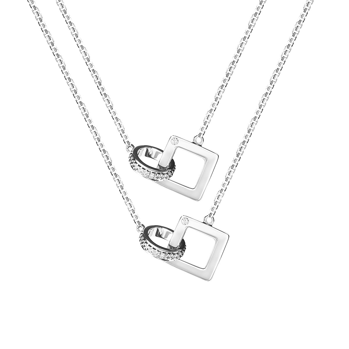 Soulmate Special Brother Pairings Diamond Necklace