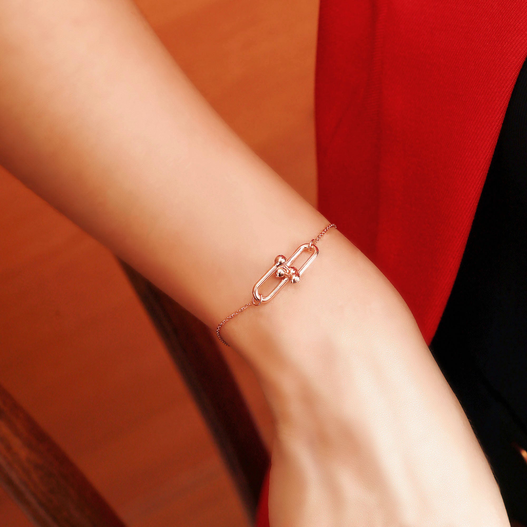 Haile Gold Bracelet Chain 18K Rosegold (S2304120167)