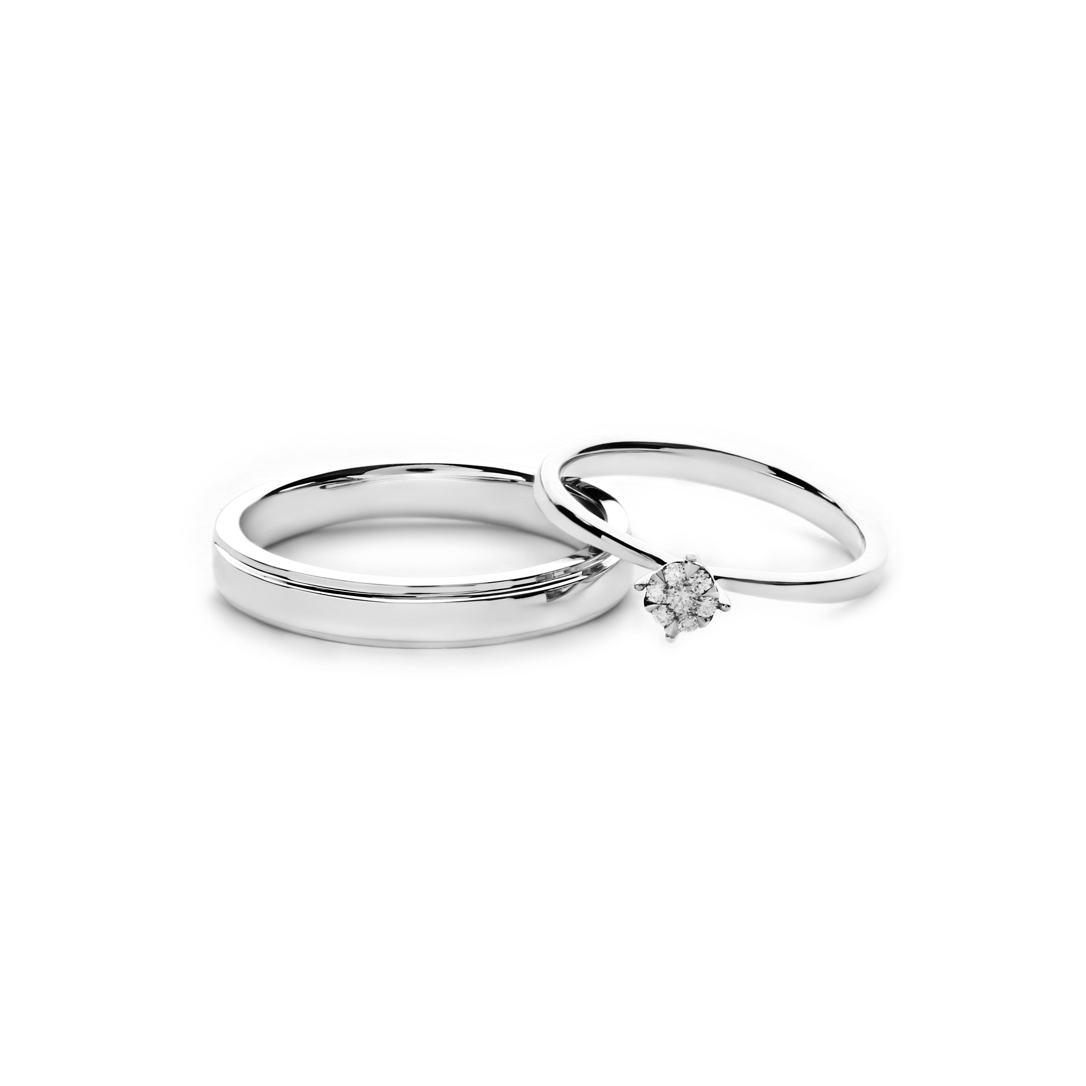 Justin Gold & Ariana Diamond Ring