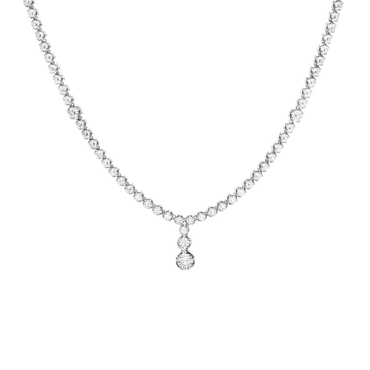 Scarlett GIA Set Diamond Necklace (P1610210023)