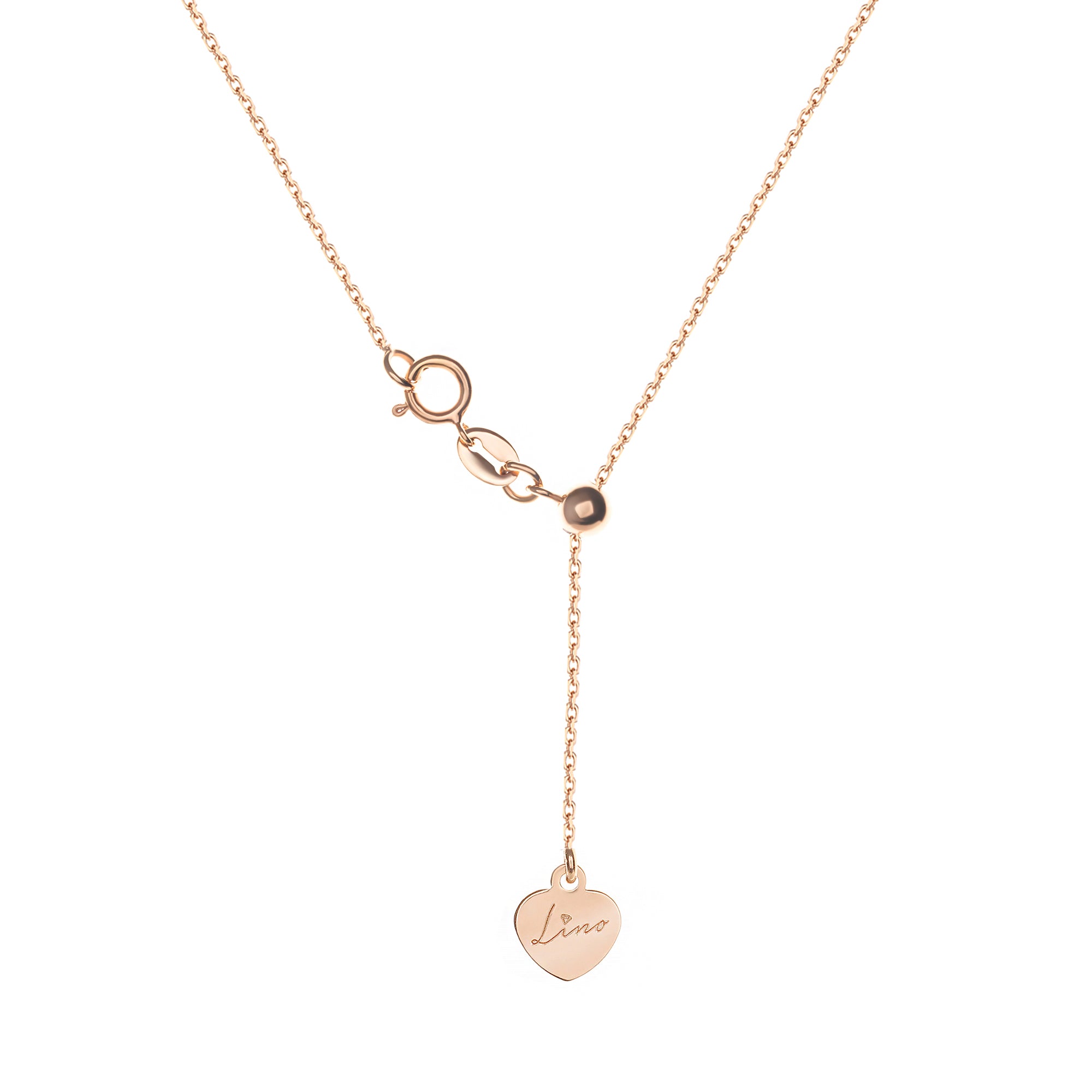 Gold Necklace Chain Cable 18K Rosegold (S2203110068)