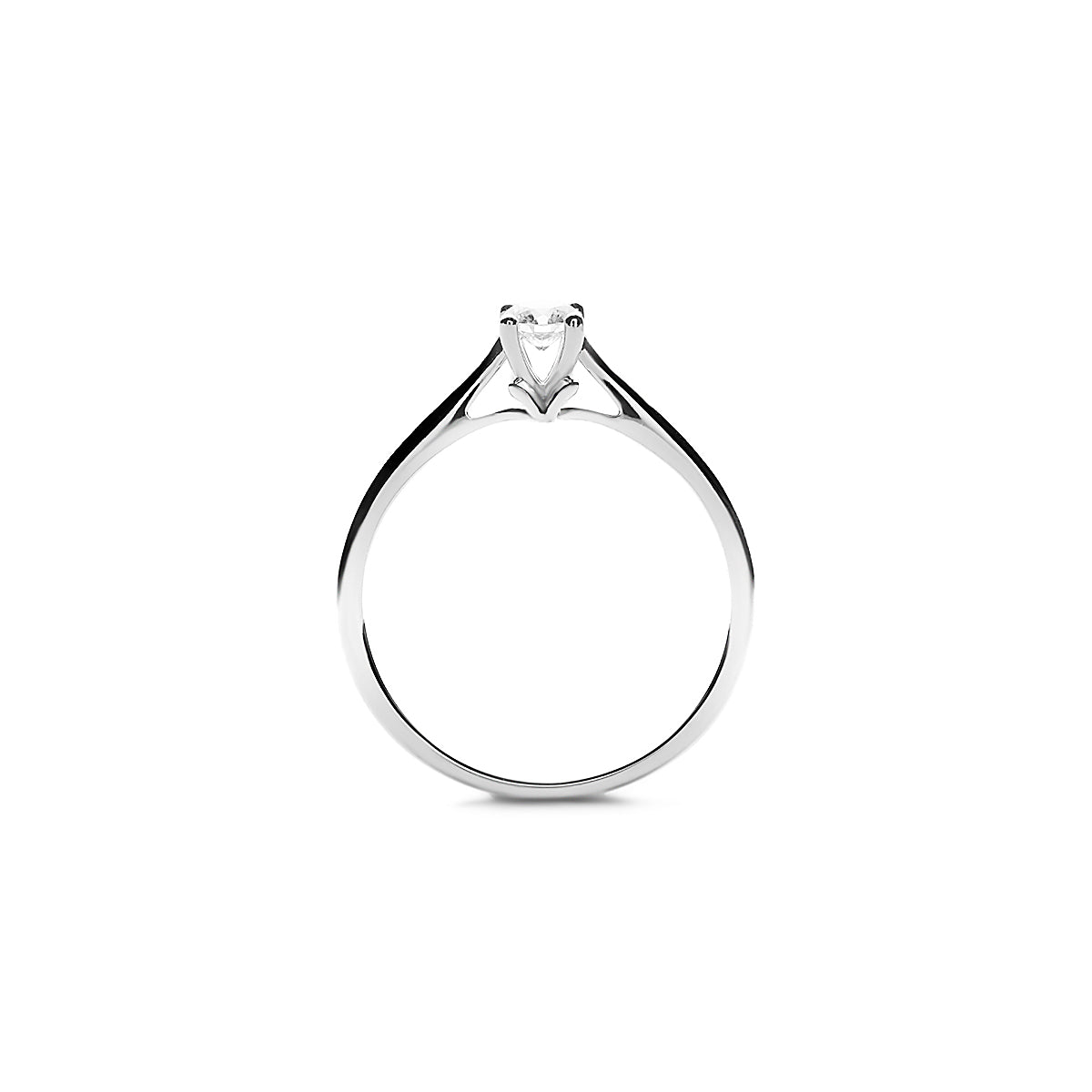 Delia Medium Platinum Diamond Ring (T2002190018)