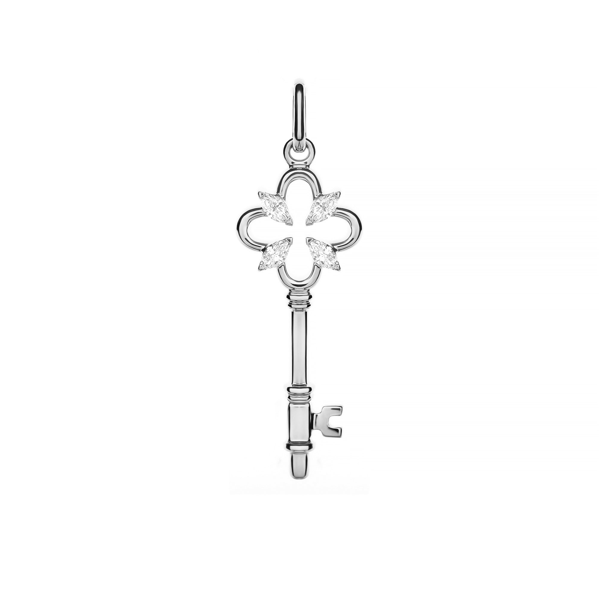 Empower Key Diamond Pendant (P2206230359)