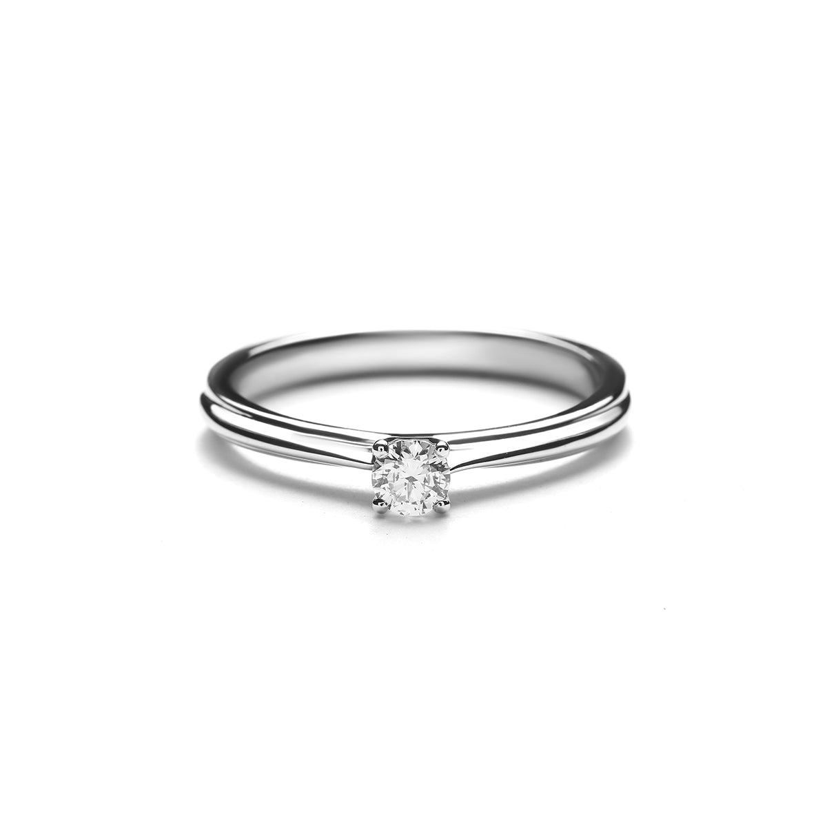 Havana Large Platinum Diamond Ring (T2003030008)