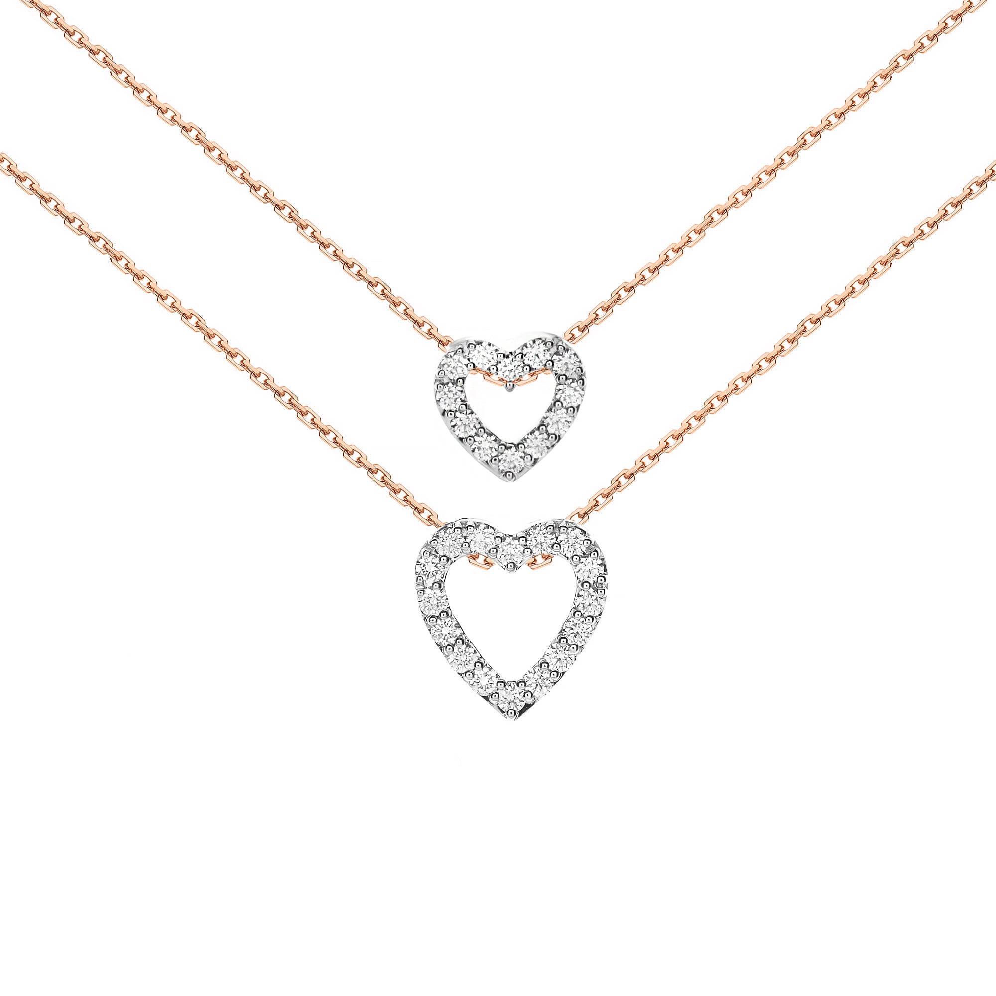 Jeselyn and Joselyn Diamond Necklace