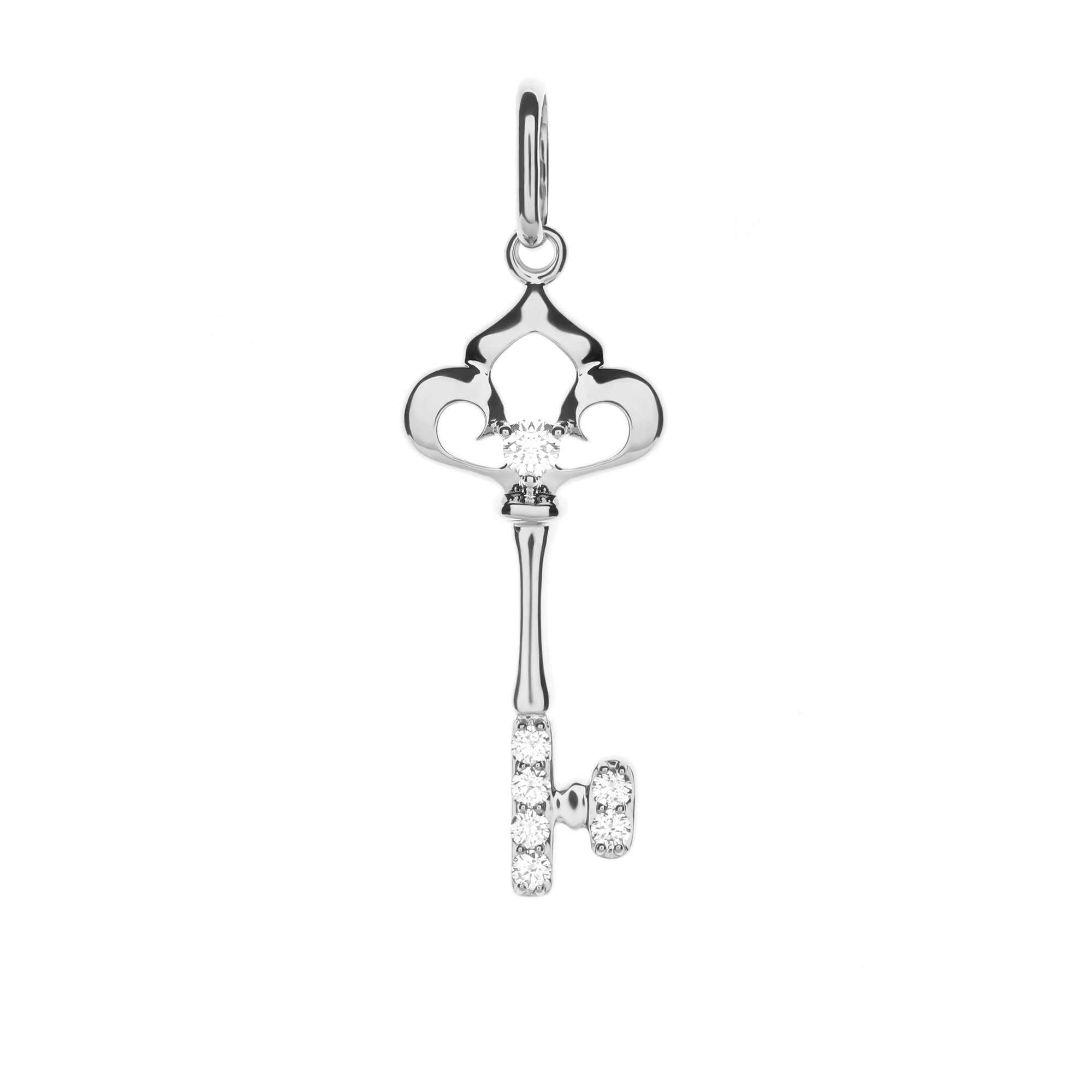 Lucky Key Diamond Pendant (P2206230396)