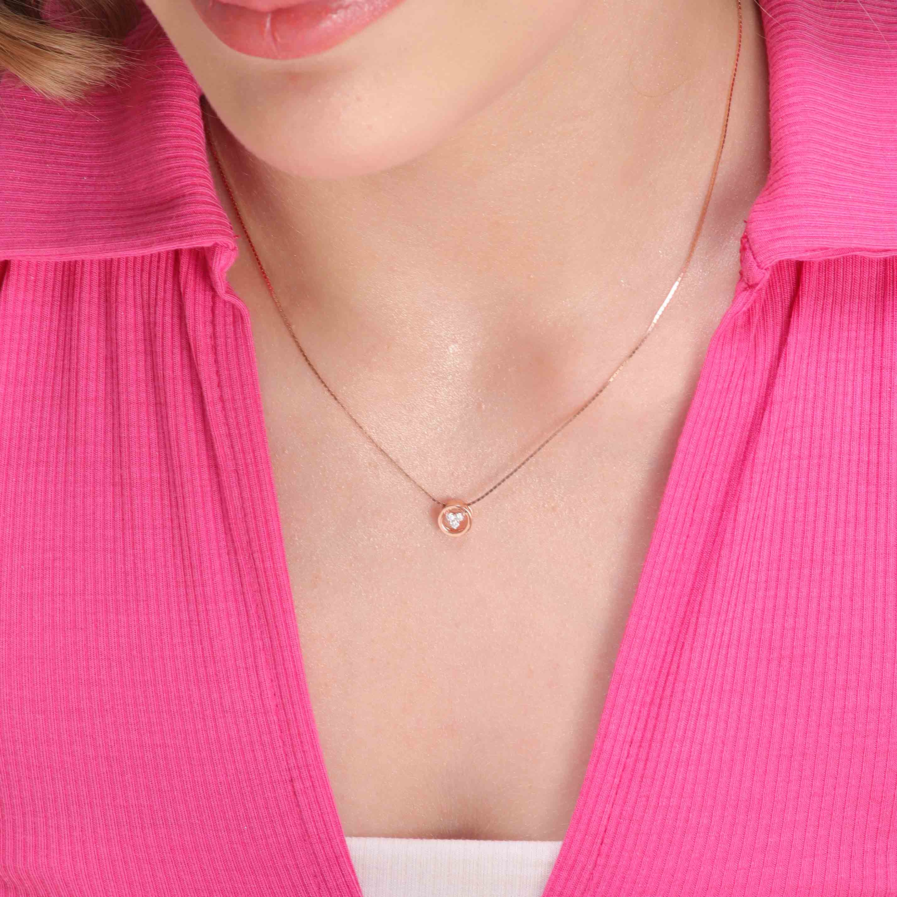 Oline Diamond Pendant (P2006020122)